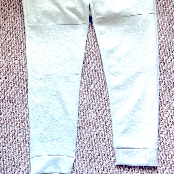 Aeropostale Mens Medium Air Softspun Tech Fleece Jogger Sweatpants WHITE - Picture 2 of 11